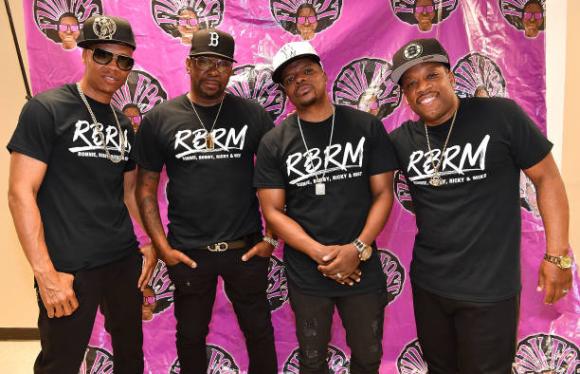 RBRM: Ronnie DeVoe, Bobby Brown, Ricky Bell & Michael Bivins at Wang Theatre