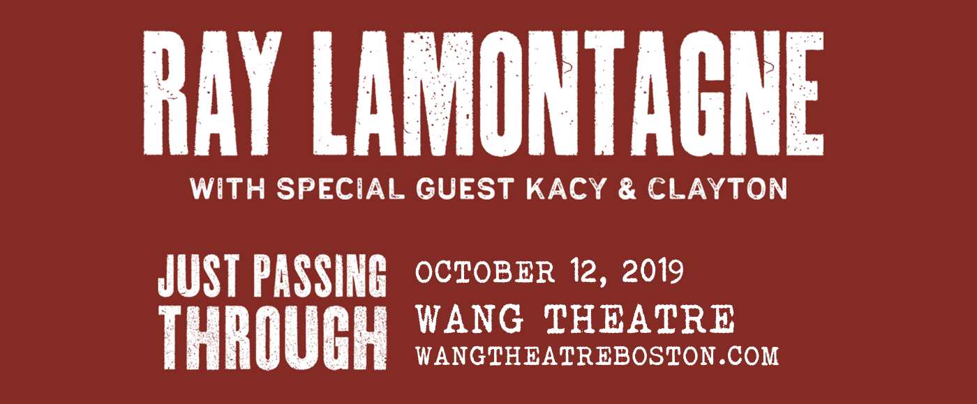 Ray LaMontagne at Wang Theatre