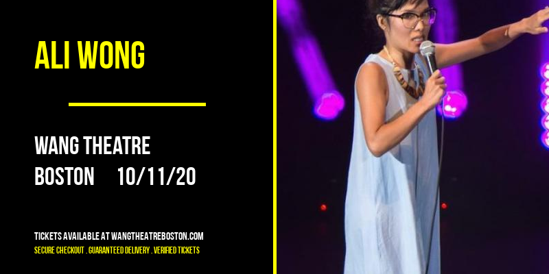 Ali Wong [CANCELLED] at Wang Theatre