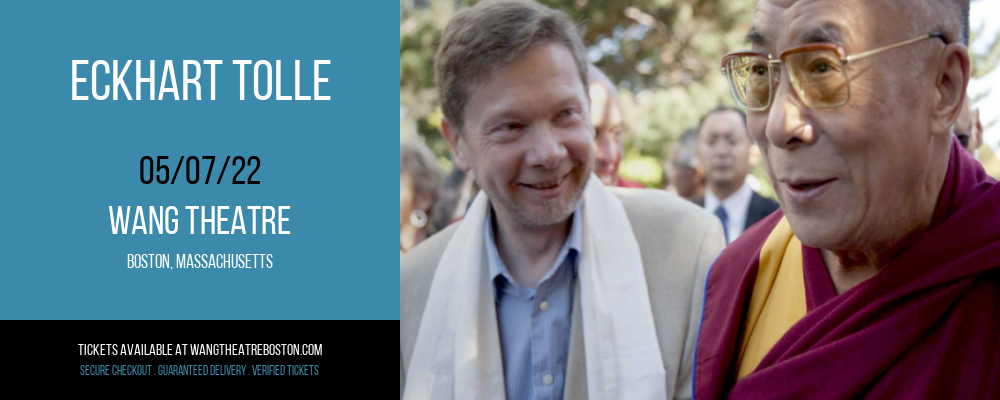 Eckhart Tolle at Wang Theatre