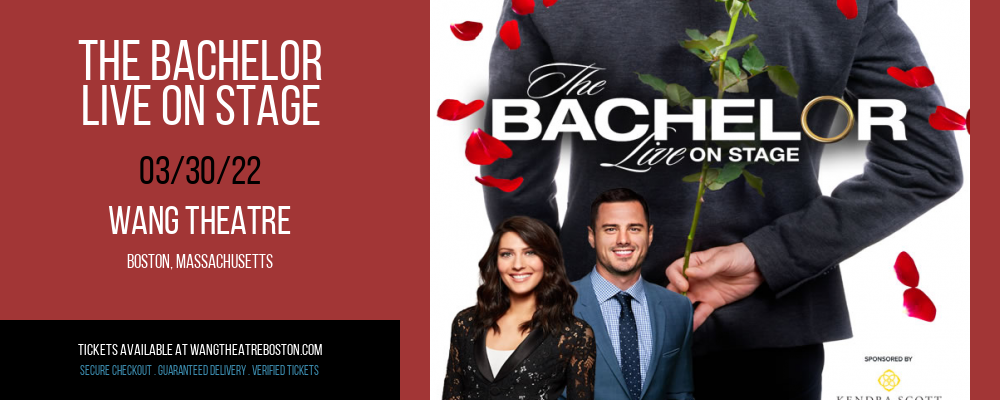 The Bachelor - Live On Stage at Wang Theatre