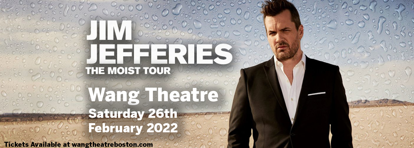 Jim Jefferies at Wang Theatre