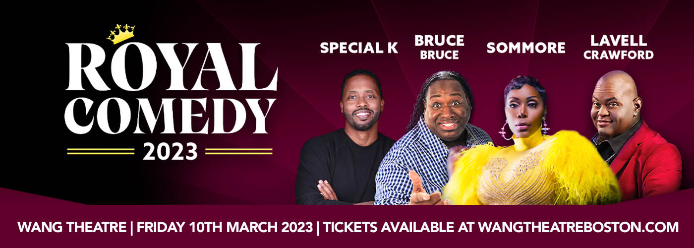 Royal Comedy 2023: Sommore, Bruce Bruce, Lavell Crawford & Special K at Wang Theatre
