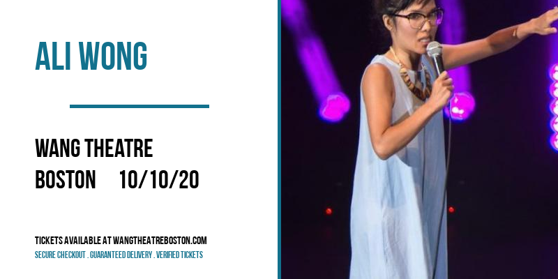 Ali Wong [CANCELLED] at Wang Theatre