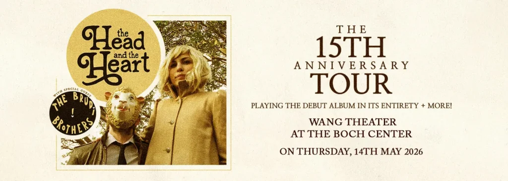 The Head and The Heart at Wang Theater At The Boch Center