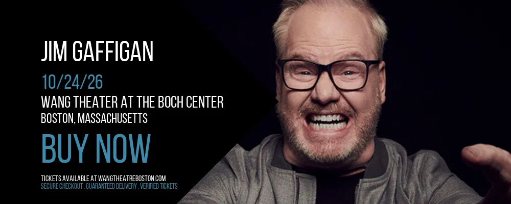 Jim Gaffigan at Wang Theater At The Boch Center